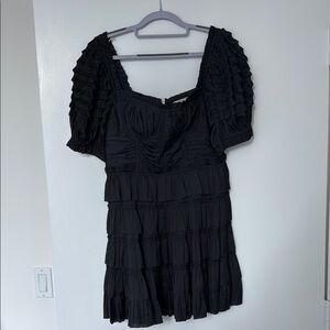 Ulla Johnson Black Mini Dress